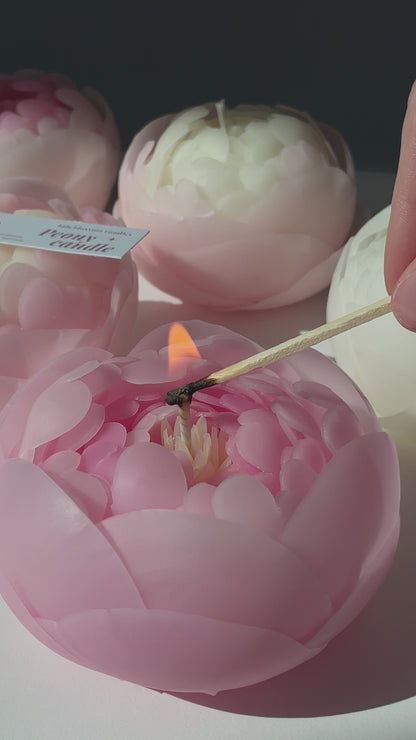 Handmade Flower Candle